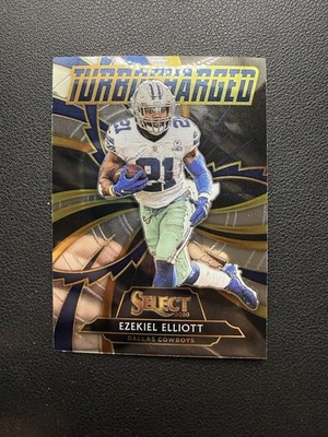 2020 Panini Select Ezekiel Elliott Turbocharged Dallas Cowboys #T3