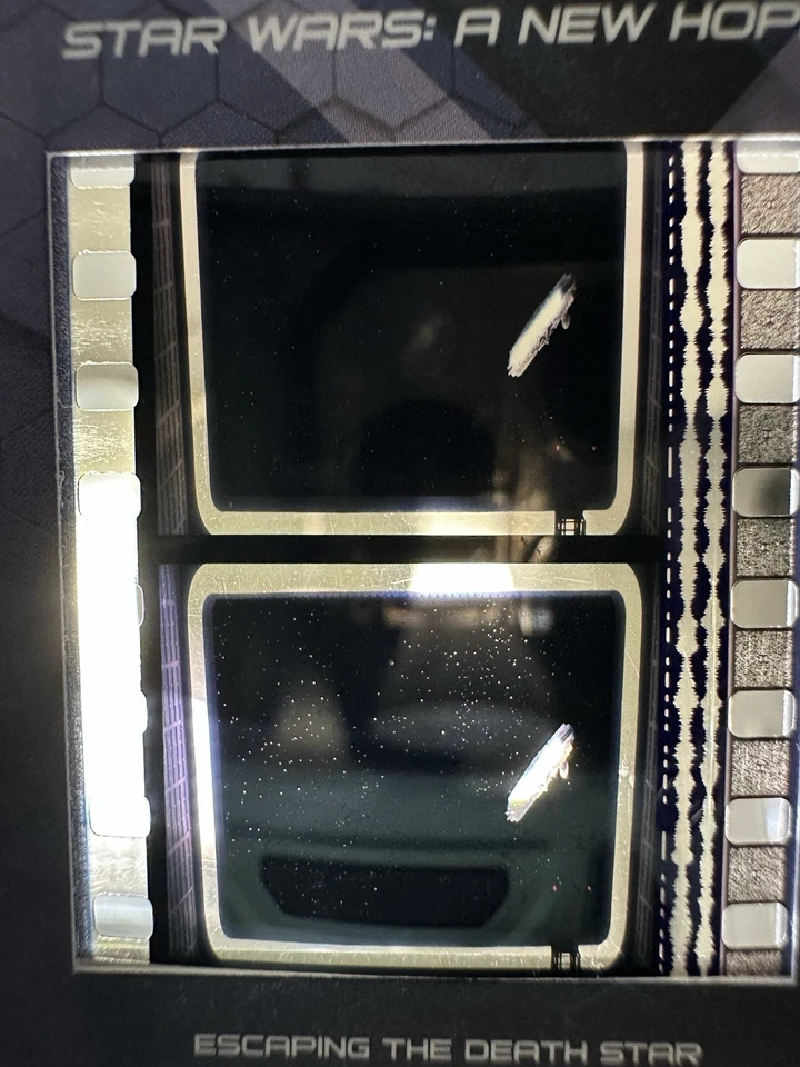 STAR WARS 2017 TOPPS MASTERWORK FCR-7 FILM CEL RELIC Escaping The Death Star - Image 3 of 3