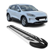 Trittbretter Seitenschweller Seitenbretter für Ford Kuga 2019-2026 Alu Grau