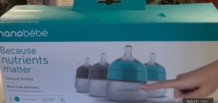 Nanobebe New 4 Bottles Pack 150 Ml