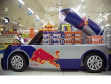 Red Bull Mini Cooper Display Stand - BRAND NEW!!! 2 TOTAL BOXES