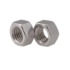  50Pcs Hex Nut, M6-1.0 Stainless Steel 304 18-8 Hex Nut, M6 Hex Nuts, Stai...