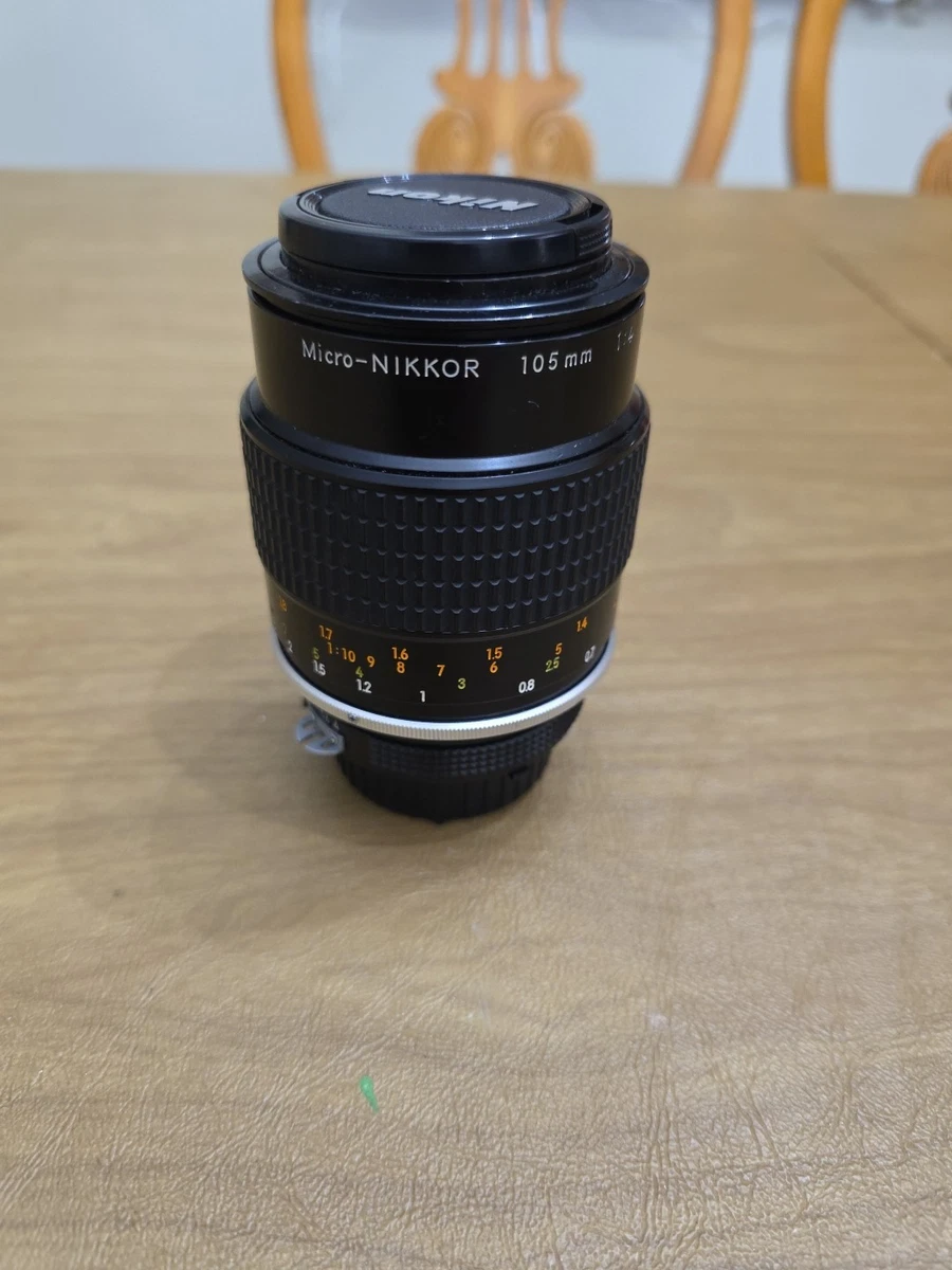 Nikon Micro NIKKOR f/4 Camera Lenses 105mm Focal for sale - eBay