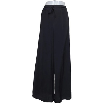 Zara, Palazzohose, Größe: L, Schwarz, Polyester, Einfarbig, Damen #vKb