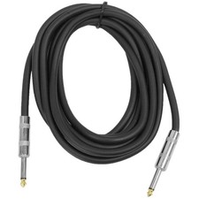 - 10 Foot 1/4" to 1/4" Speaker Cable - PA DJ Patch Cord