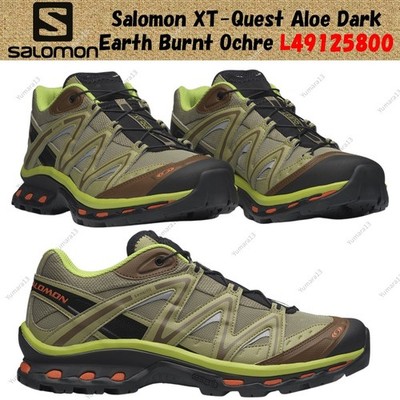 Salomon XT-Quest Aloe Dark Earth Burnt Ochre L49125800 Herren Gr.