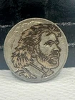 Hobo Nickel "Chuck Norris" Buffalo Nickel