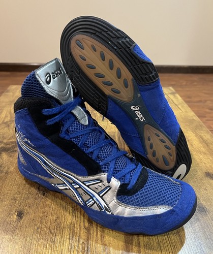 2007 Asics Cael Sanderson V3.0 Rare Wrestling Shoes Size 8.5