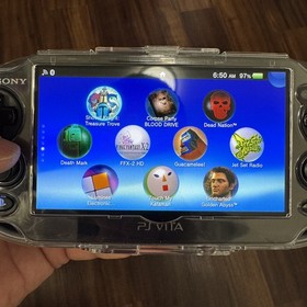 PS Vita 1001 Black Wi-Fi Handheld Console w/8GB vita memory & SD2VITAPRO 128gb