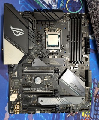ASUS ROG Strix Z390-E Gaming Motherboard + Intel Core i9-9900K CPU Combo ATX
