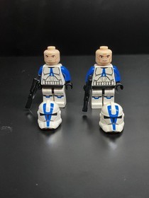 🔥Lego Star Wars Minifigure  Clone Trooper - 501st Legion - 75004 75002🔥