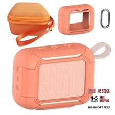 Protective Case for JBL Go 5 Portable Bluetooth Speaker Orange Case