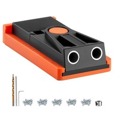Uimoso Adjustable Pocket Hole Jig Kit for 1/2 to 1-1/2 Inch Woodworking