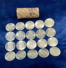 One Roll Kennedy Half Dollars 90% Silver GEMBu (20 Coins) Stunning!