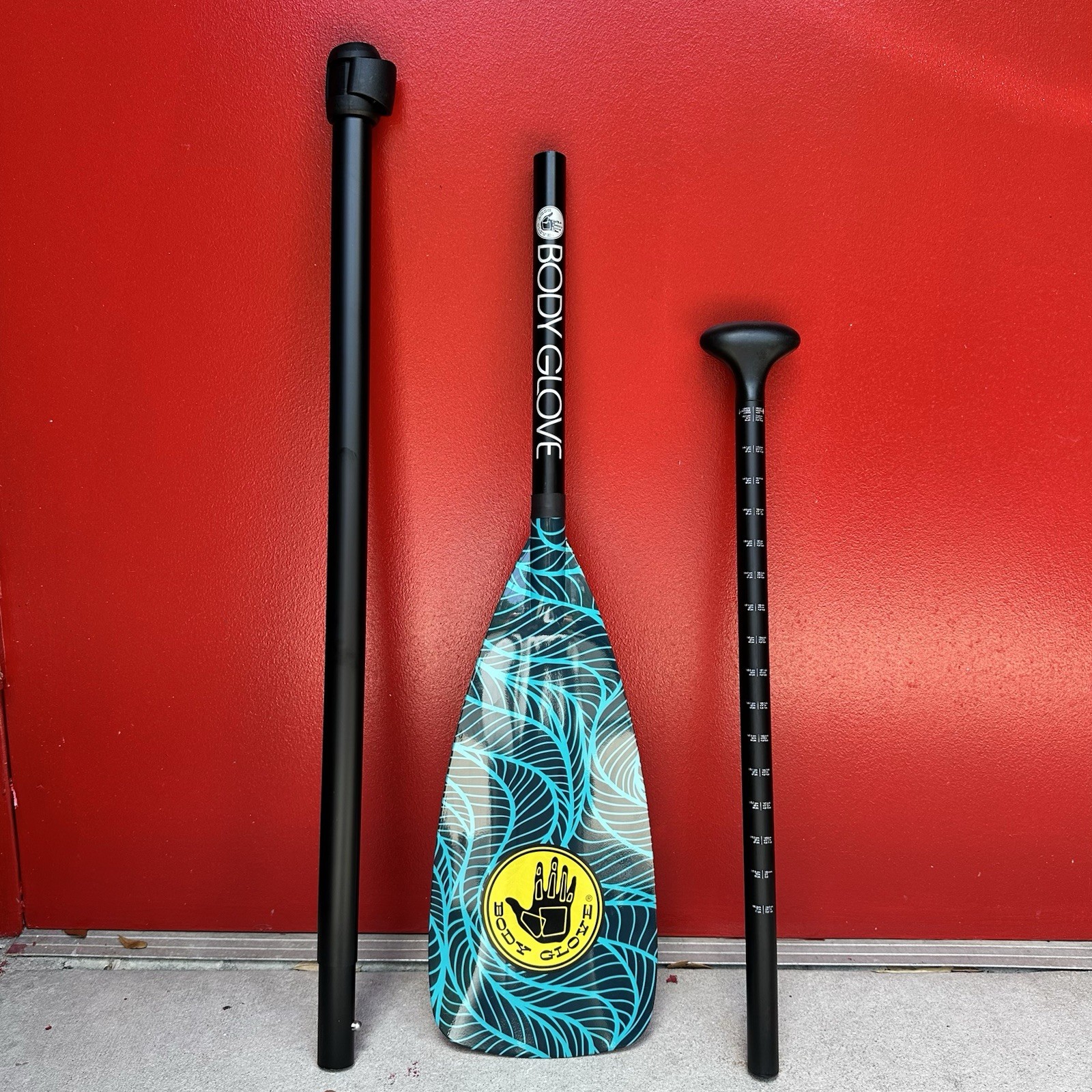 Body Glove Adjustable SUP Paddle For Paddle Board, 3 Piece, Lightweight Aluminum