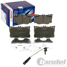 BOSCH BREMSBELÄGE + WARNKONTAKTE VORNE passend für MERCEDES C-KLASSE W205 BOSCH BREMSBELÄGE + WARNKONTAKTE VORNE passend für MERCEDES C-KLASSE W205
