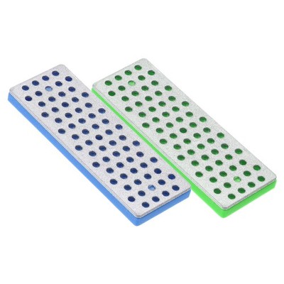 70mm Extra-Coarse Ski Snowboard 2Pcs Diamond Stone Edge File,Multicolored