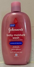 Johnson's Baby Moisture Wash Discontinued New Sealed Free Ship