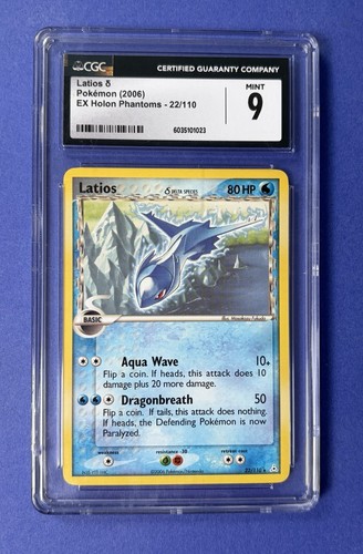 Latios δ graded CGC 9 for sale on eBay