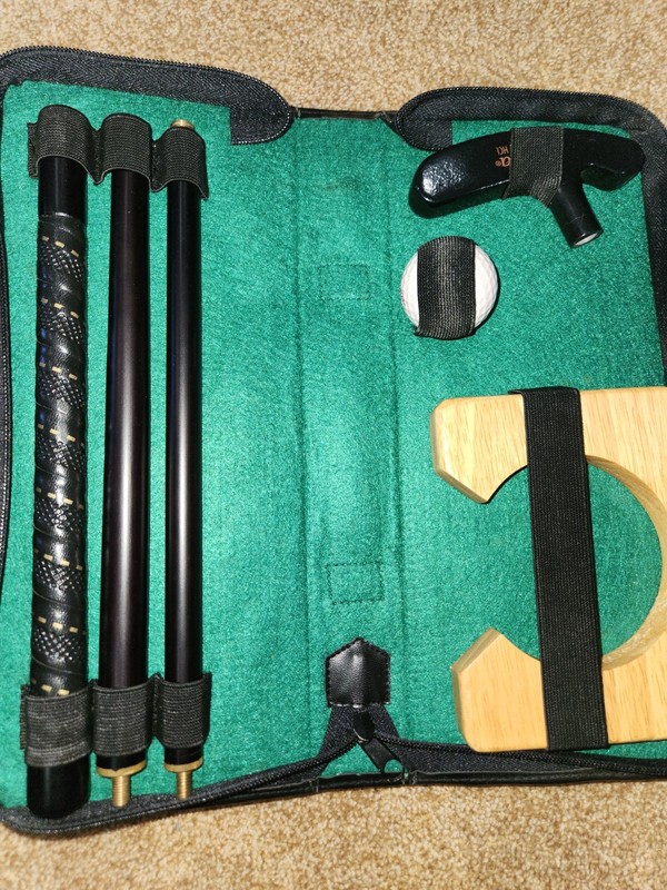 Golf putter Executive Travel Set with Case ☆Great for office or travel☆ Complete