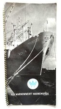 Broschüre VEB WARNOWWERFT WARNEMÜNDE - 1959