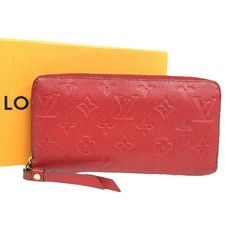 Portafoglio lungo originale Louis Vuitton Zippy Monogram Empreinte Orient M60547