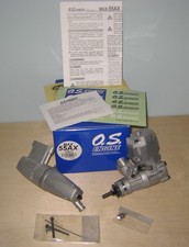 NEW - O.S. Max 55 AX RC Nitro Engine in box w...
