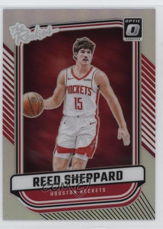 2024-25 Panini Donruss Optic The Rookies Holo Prizm Reed Sheppard #3 14mf