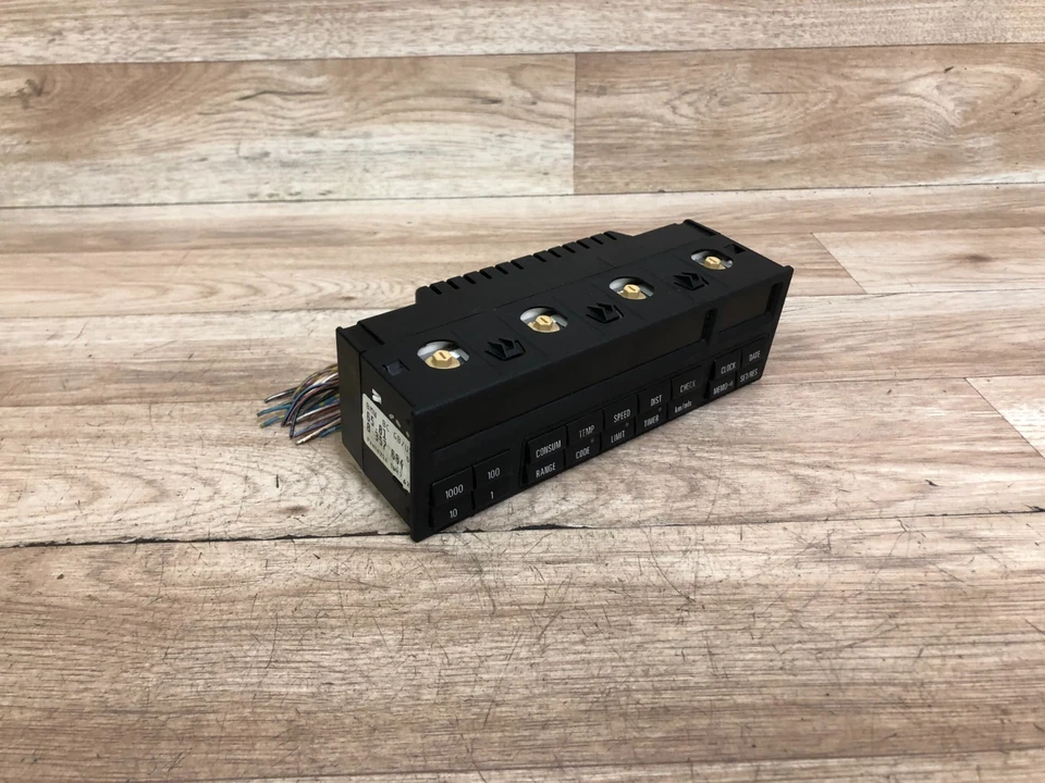 BMW OEM E36 318 325 328 M3 18 BOTONES A BORDO ORDENADOR COMPROBAR OBC PANTALLA 92-99 Foto 4 de 4