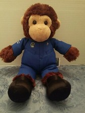 SMITHSONIAN ASTRONAUNT SPACE CADET MONKEY SPACE TRAVELER PLUSH DOLL FIGURE TOY