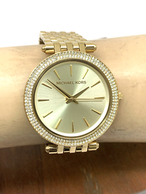 Michael Kors Women's Watch MK3191 Darci Gemmed Quartz 39mm Gold