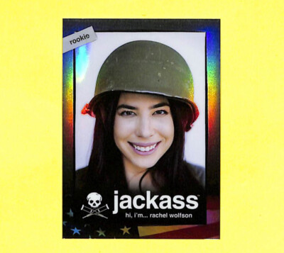 2022 Zerocool Jackass Rachel Wolfson 44/100 holo refractor rookie card