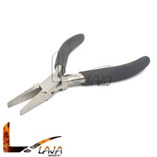 Flat Nose Pliers For Beading Jewellery Making Watchmakers Black Handle