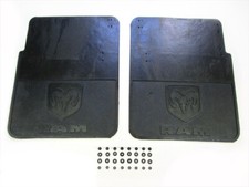 Dodge Ram 2500 3500 Dually Heavy Duty Rubber Rear Mud Flaps Brand New Oem Mopar