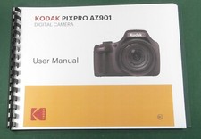 Kodak PixPro AZ901 Instruction Manual: Full Color with Protective Covers 
