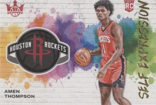 アメン・トンプソン NBA COURT KINGS 23-24 2023-24 Panini Court Kings Amen Thompson Rookie #147 Level 3 PSA 8