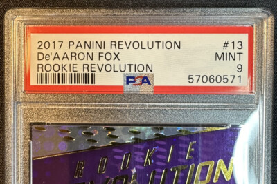 2017-18 Panini Revolution De'Aaron Fox Rookie Revolution RC #13