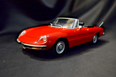 ミニカー ALFAROMEO 2000SPIDER 1970 1/18 MINICHAMPS, Alfa Romeo 2000 Spider, 1970, Red, 1:18 Scale | eBay