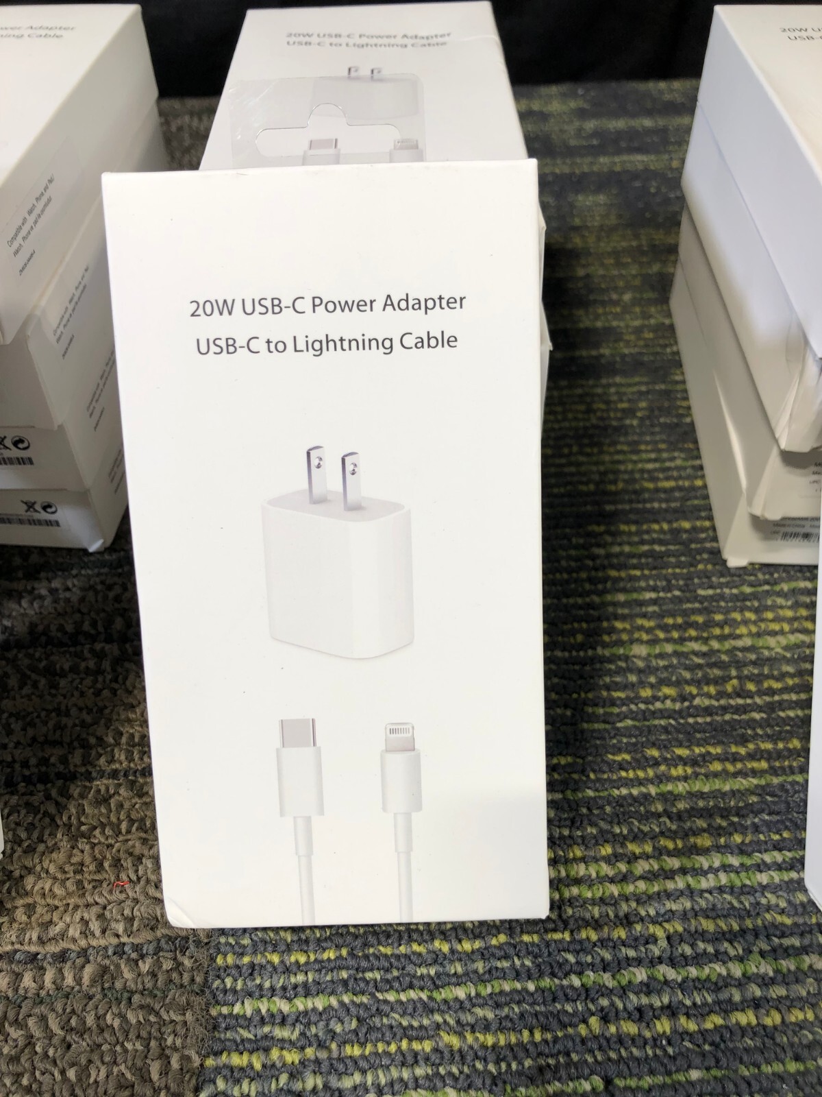 🔥 20W USB-C POWER ADAPTER/LIGHTNING CABLE NEW-image