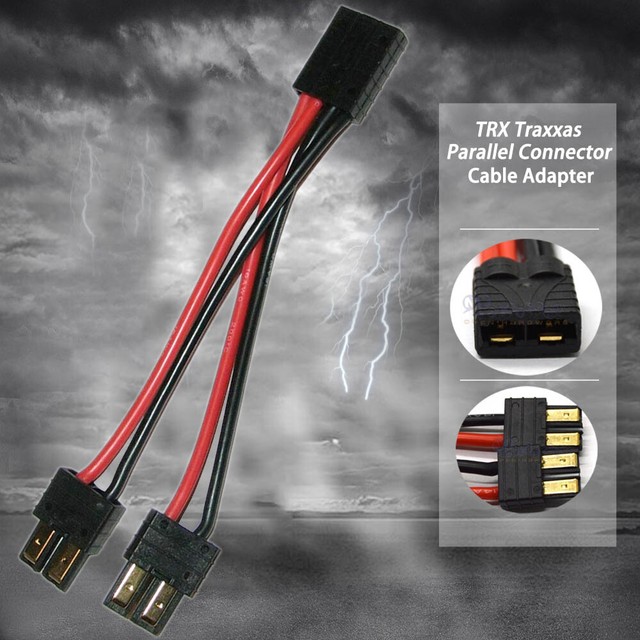 SALE Traxxas Connector Parallel Cable Extension 14AWG Silicone Wire