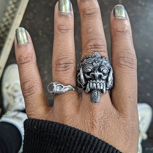 Skull Rings 316l Stainless Steel Ring Men Women Motorcycle Biker Jewelry Ebay