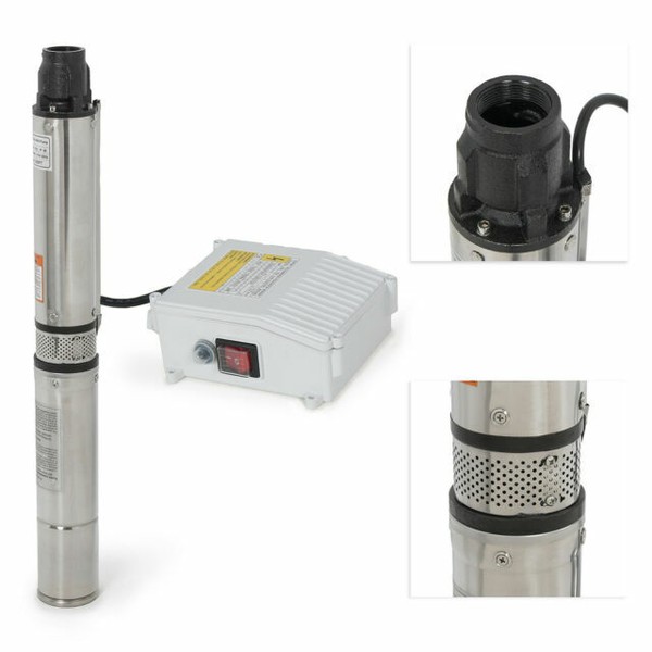 ARKSEN 007WP70072 4 inch 110V Deep Well Submersible Pump & Control