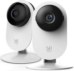 YI Überwachung Kamera Home 1080p 2 Stück Ip Kamera Wlan Innen APP für Smartphone