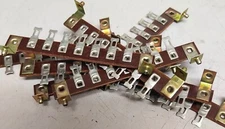 (20) Vintage phenolic Solder Lug Strip  Terminal wiring (7 dots) tube Audio part