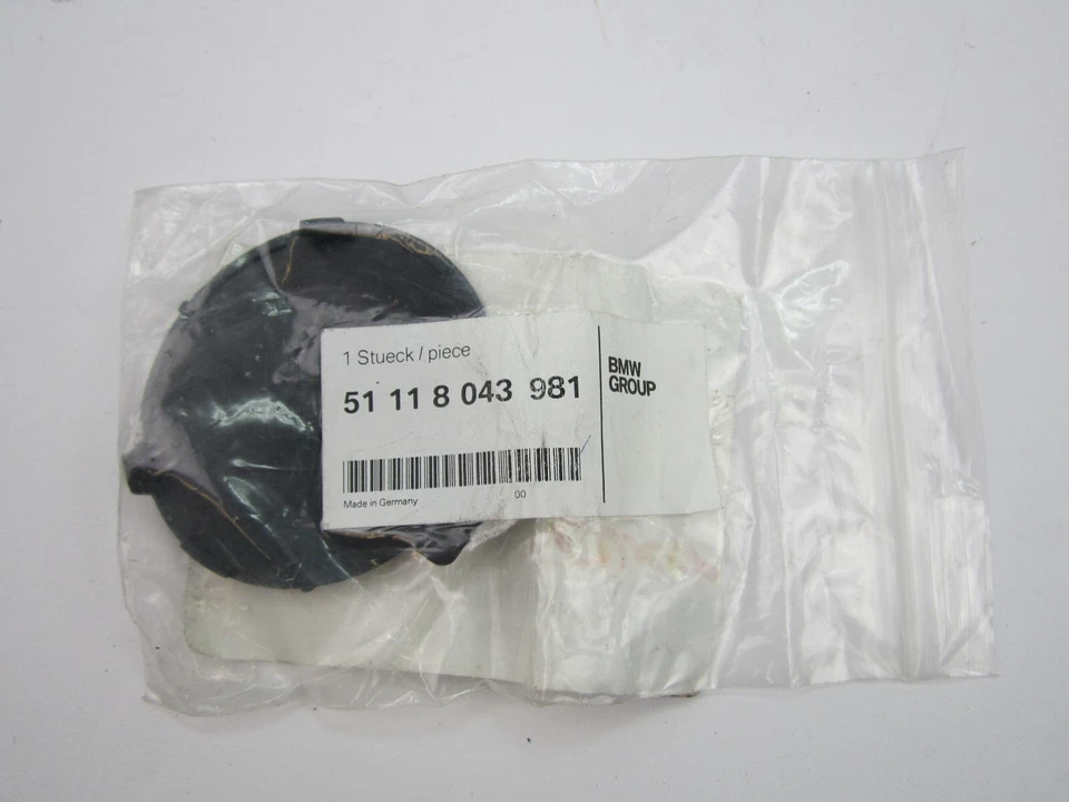 RG403113 BMW M3 2008 09 2010 2011 2012 2013 parachoques delantero gancho de remolque tapa OEM Foto 4 de 4