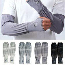 Sun Protection UV Outdoor Golf Sport Hiking Cycling Arm Sleeve Cover Warmer Cuff
