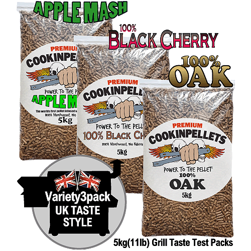 CookinPellets Brit Smoker Taste Style Smoker Pellets - Pellet Grills Treager etc - Bild 1 von 38