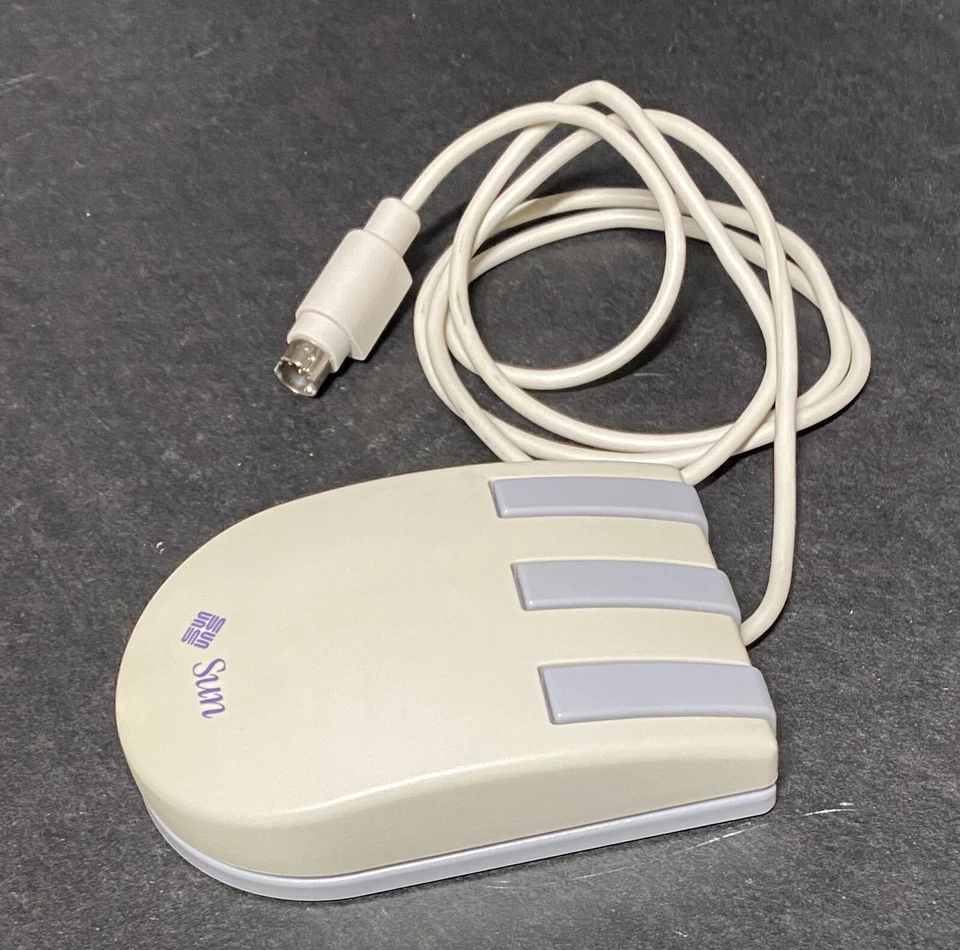 SUN 370-1586 Type-5c Mechanical 3 Button Mouse Model Compact1 Mouse - Image 2 of 4