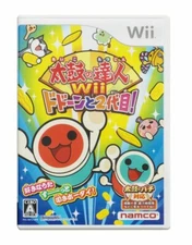 Taiko no Tatsujin Wii Dodoon to 2 Daime Wii Namco Nintendo Wii From Japan