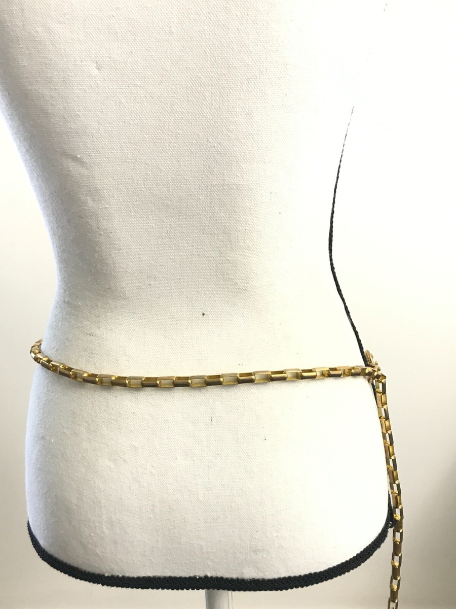 Women's Chain Belt Small-Medium VTG Swag Layered Mod GoGo